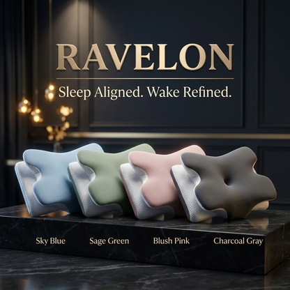 Ravelon™ Cooling Memory Neck Pillow