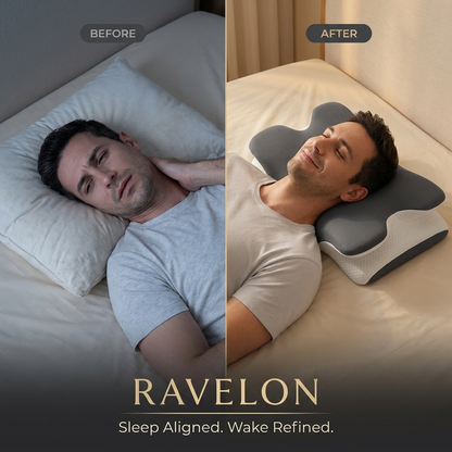 Ravelon™ Cooling Memory Neck Pillow